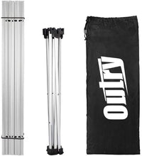 Load image into Gallery viewer, Outry Lightweight Aluminum Folding Table, Portable, (RED, Medium- Unfolded: 22.2" x 15.9" x 16.1")