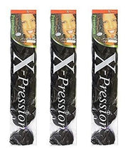 Load image into Gallery viewer, X-pression Premium Original Ultra Braid. - Color 1 ( Pack of 3 )