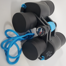 Load image into Gallery viewer, 7x50 Outdoor UV Binoculars with Built-in Compass and Carrying Case