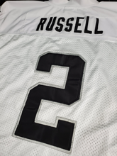 Load image into Gallery viewer, Los Angeles Raiders White Nike Football Jersey with black Satin Stitched #2 - Vintage