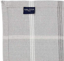 Load image into Gallery viewer, Nautica Home Benchley Chenille Throw Blanket, 60 in x 70 in (Gray)