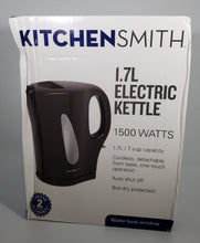 Load image into Gallery viewer, KitchenSmith by Bella Electric Tea Kettle - Black