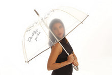 Load image into Gallery viewer, Dear Rain, You Lose. - Bubble Umbrella (Gray) - Clear