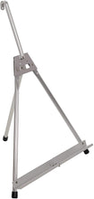 Load image into Gallery viewer, U.S. Art Supply 15" to 21" High Adjustable Aluminum Tabletop Display Easel with Collapsible Folding Frame - E-404 Portable Artist Tripod Stand