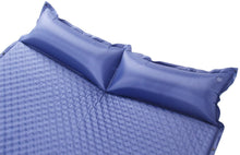 Load image into Gallery viewer, Camp Solutions Double Self-Inflating Sleeping Pad with Pillow, Waterproof Lightweight Anti-Tear