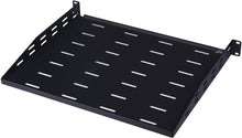 Load image into Gallery viewer, Rosewill 1U Universal Vented Rack Mount Server Shelf for 19 Inch Server Racks / Cantilever Server Cabinet Shelves 14 Inch 35.5cm Deep