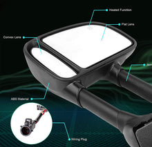 Load image into Gallery viewer, SCITOO 1999-2007 Ford F250 Super Duty Truck Power Tow Mirror, Driver Side