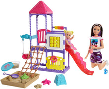 Load image into Gallery viewer, Barbie Skipper Babysitters Inc. Climb 'n Explore Playground Dolls & Playset with Babysitting Skipper Doll