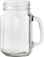 Load image into Gallery viewer, VonShef Stainless Steel Manhattan Cocktail Set includes 4 x Mason Jars, Twisted Bar Spoon, Strainer Lid, 0.5oz / 1oz Measuring Jigger, 18.5oz Shaker, & recipe guide