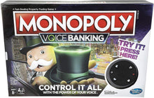 Load image into Gallery viewer, Monopoly Voice Banking Electronic Family Board Game for Ages 8 & Up
