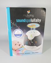 Load image into Gallery viewer, MyBaby, SoundSpa Lullaby - Sounds & Projection, Plays 6 Sounds & Lullabies, Image Projector Featuring Diverse Scenes, Auto-Off Timer