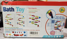 Load image into Gallery viewer, Kids Bath Toys Assemble Set Fun DIY Slide Indoor Waterfall Track Stick to Wall with Suction Cup and Wheels Water Ball Shower Bathtub Toy Children