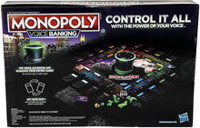 Load image into Gallery viewer, Monopoly Voice Banking Electronic Family Board Game for Ages 8 & Up