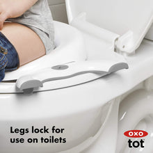 Load image into Gallery viewer, OXO Tot 2-in-1 Go Potty for Travel, Compact, Gray