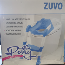 Load image into Gallery viewer, Baby Potty Training Seat with Step Stool Ladder, (3 in 1) Kids Toddler Potty Toilet Seat with Adjustable Non-Slip Steps Pads, Folding & Portable