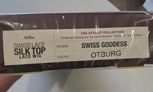 Load image into Gallery viewer, The Stylist Synthetic Lace Front Wig Swiss Lace Silk Top Swiss Goddess (OTBURG)