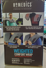 Load image into Gallery viewer, Homedics Weighted Comfort Vibration & Soothing Shoulder Relax Wrap