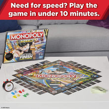 Load image into Gallery viewer, Monopoly Speed Board Game, Play in Under 10 Minutes, Fast-Playing Board Game for Ages 8 and Up, Game for 2-4 Players