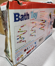 Load image into Gallery viewer, Kids Bath Toys Assemble Set Fun DIY Slide Indoor Waterfall Track Stick to Wall with Suction Cup and Wheels Water Ball Shower Bathtub Toy Children
