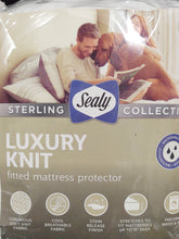 Load image into Gallery viewer, Sealy Sterling Collection Knit Mattress Topper, FULL