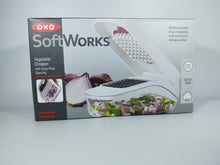 Load image into Gallery viewer, OXO SoftWorks Vegetable Chopper with Easy-Pour Opening - White