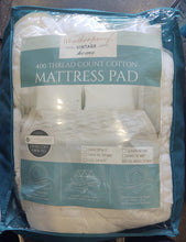 Load image into Gallery viewer, Weatherproof Vintage Home, Stain Resistant, Mattress Pad, Size Cal-King