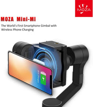 Load image into Gallery viewer, Moza Mini-MI 3-Axis Smartphone Wireless Charging Gimbal Stabilizer, Multiple Subjects Detection, Inception Mode,