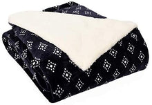 Load image into Gallery viewer, Life Comfort Ultimate Faux Fur (Dark Blue & White)