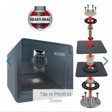 Load image into Gallery viewer, SAFE First Alert 0.94 cu. ft. Digital Ready-Seal Waterproof Fire Resistant Safe