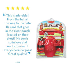 Load image into Gallery viewer, Melissa & Doug Deluxe Fire Chief Role Play Dress-Up Set, 3-6 years