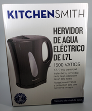 Load image into Gallery viewer, KitchenSmith by Bella Electric Tea Kettle - Black