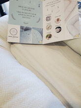 Load image into Gallery viewer, LaLaMe Organic Baby Nest Crib, Baby Lounger Pillow, Water-Resistant Co-Sleeping Newborn Bassinet, Infants, (Beige)