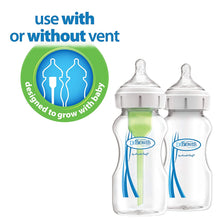 Load image into Gallery viewer, Dr. Brown's Options+ Wide-Neck Baby Bottle, 9 Ounce (4 Count)