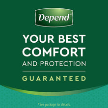 Load image into Gallery viewer, Depend FIT-FLEX Underwear for Women, Disposable, Max Absorbency, MEDIUM, 56 Count, Blush