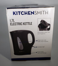 Load image into Gallery viewer, KitchenSmith by Bella Electric Tea Kettle - Black