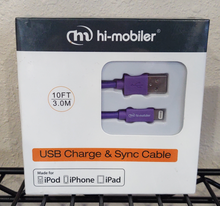 Load image into Gallery viewer, Hi-Mobiler USB Charge & Sync Cable - Purple