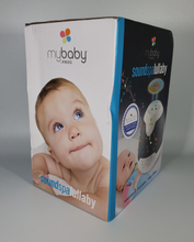 Load image into Gallery viewer, MyBaby, SoundSpa Lullaby - Sounds & Projection, Plays 6 Sounds & Lullabies, Image Projector Featuring Diverse Scenes, Auto-Off Timer