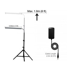Load image into Gallery viewer, Floor Lamp Grow Light, 28W LED Floor Stand Growing Light with Flexible Gooseneck, White and Red Light Spectrum.