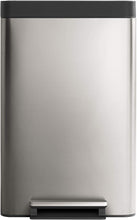 Load image into Gallery viewer, Kohler K-20940-ST 13-Gallon Stainless Trash Can, Stainless Steel