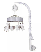 Load image into Gallery viewer, Cloud Island Music & White Noise Crib Mobile Two by Two - - Gray Animals