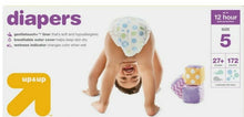 Load image into Gallery viewer, Diapers - Up&Up™ - Size 5, 128 Count