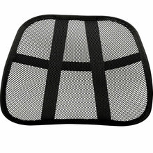Load image into Gallery viewer, Cool Vent Mesh Chair Back Lumbar Support New Car Office Chair Truck Seat Black, 2-pack