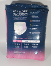 Load image into Gallery viewer, GoodNites Bedtime Bedwetting Underwear for Girls, XS, 15 Ct. (Packaging May Vary)

