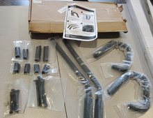 Load image into Gallery viewer, Xprite Black Front &amp; Rear Steel Grab Bar Handle Kit for 2007 - 2018 Jeep Wrangler JK
