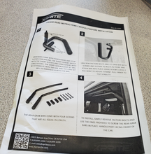 Load image into Gallery viewer, Xprite Black Front &amp; Rear Steel Grab Bar Handle Kit for 2007 - 2018 Jeep Wrangler JK
