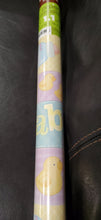 Load image into Gallery viewer, GIFT WRAP ROLL - BABY PASTEL PATCHWORK  12.5' wrapping paper

