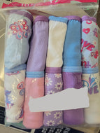 Hanes Girls Soft Tagless Bikini panties underwear- Size 12, 10 Pack