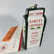 Load image into Gallery viewer, Christmas Tree Ornament, Santa's Mailbox
