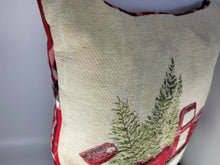 Load image into Gallery viewer, Brentwood Originals Holiday Truck Decorative Christmas Pillow 18" x 18"
