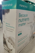 Load image into Gallery viewer, nanobebe Baby Bottles for Breastfed Babies,  3pk (Award Winning Innovation), Teal
